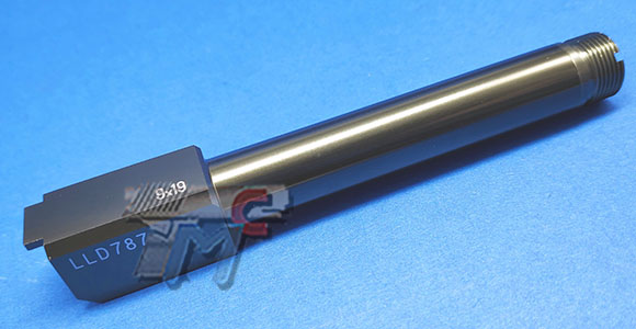 Nine Ball Non-Recoil 2Way Outer Barrel for Tokyo Marui Glock 19 GBB (Gun Metal) - Click Image to Close